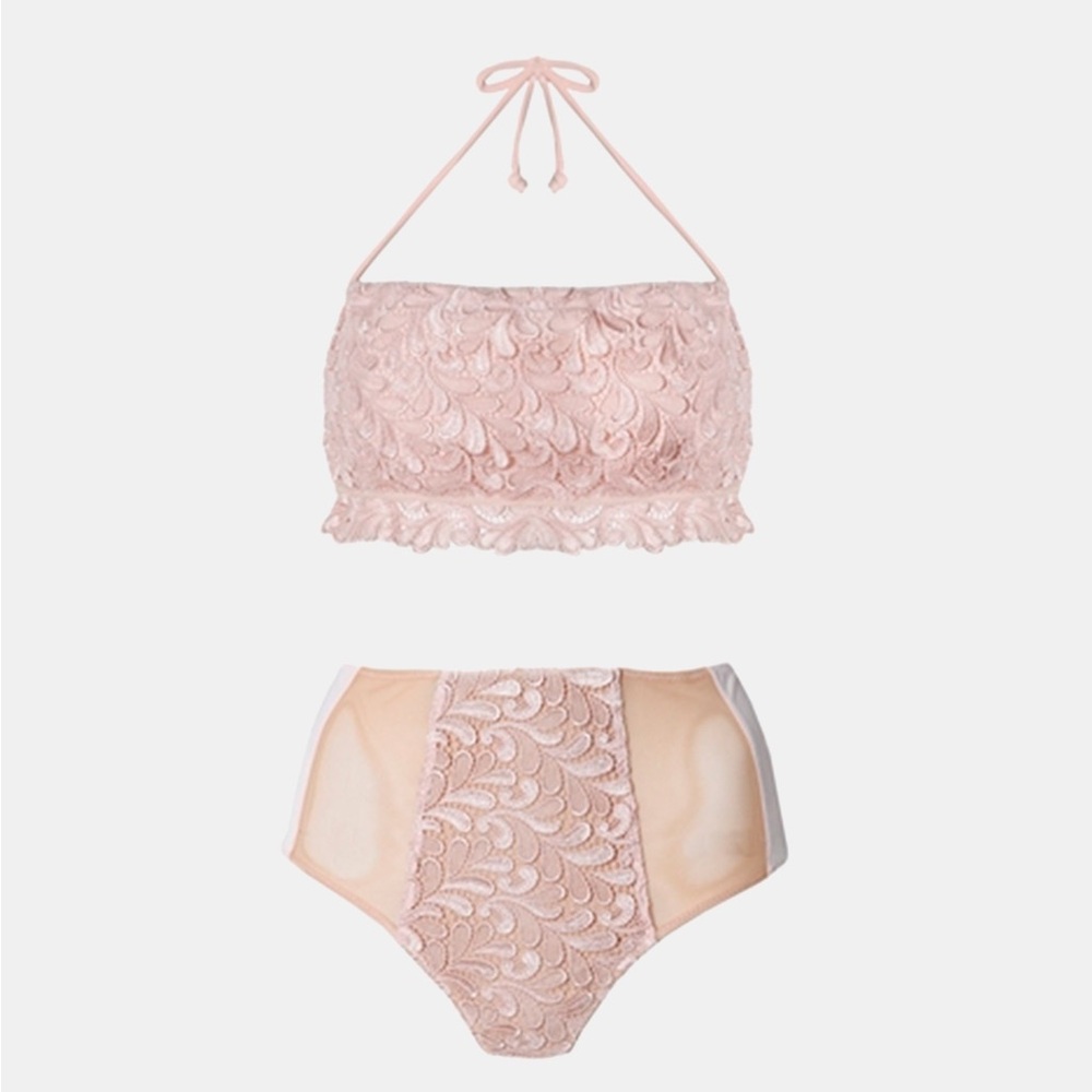 For Love & Lemons Naples Bikini Top XS